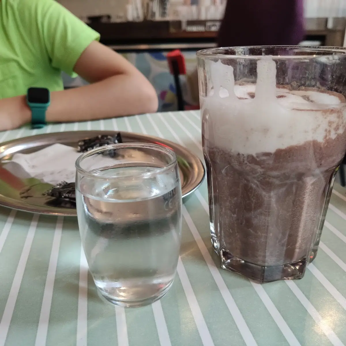 Hot Chocolate Milkshake