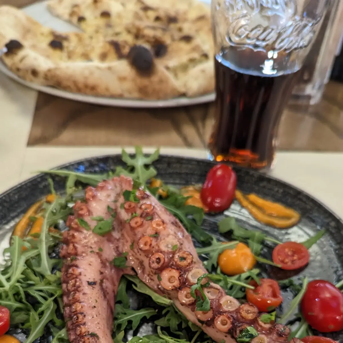 Gegrillter Octopus