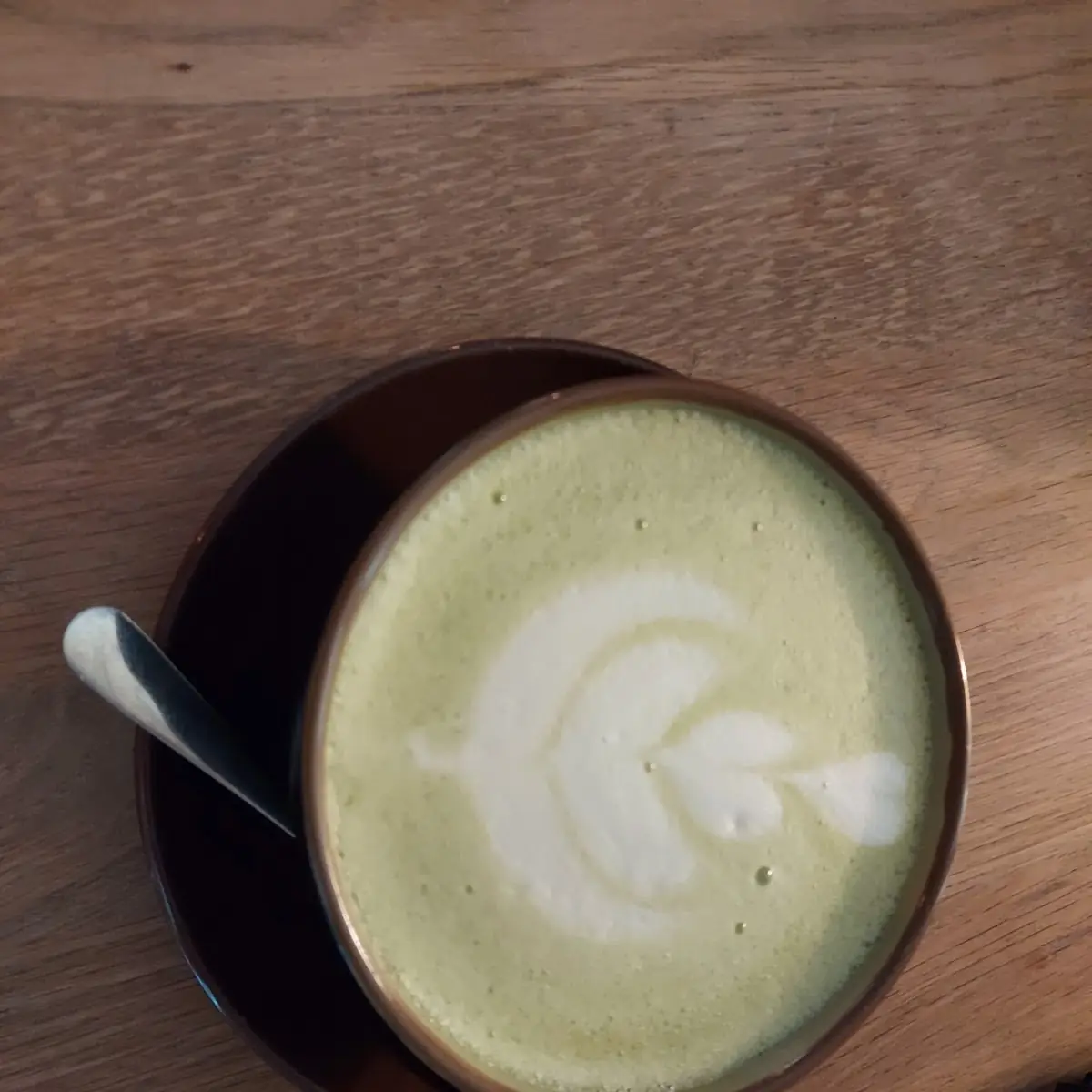 Matcha Latte Mit Sojamilch