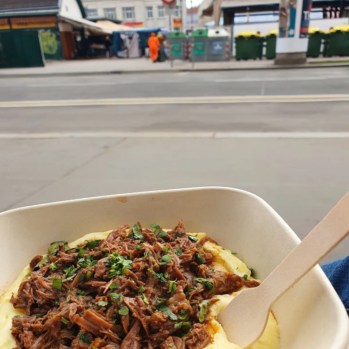 Bio Pulled Beef Mit Kattoffelpüree