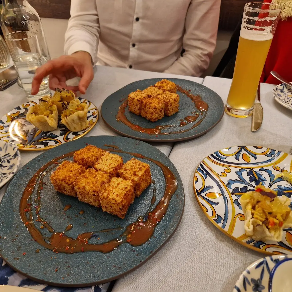 Dadinho de Tapioca E Croquete de Peixe