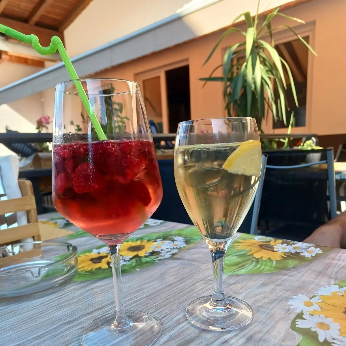 Lillet Weißwein Schorle