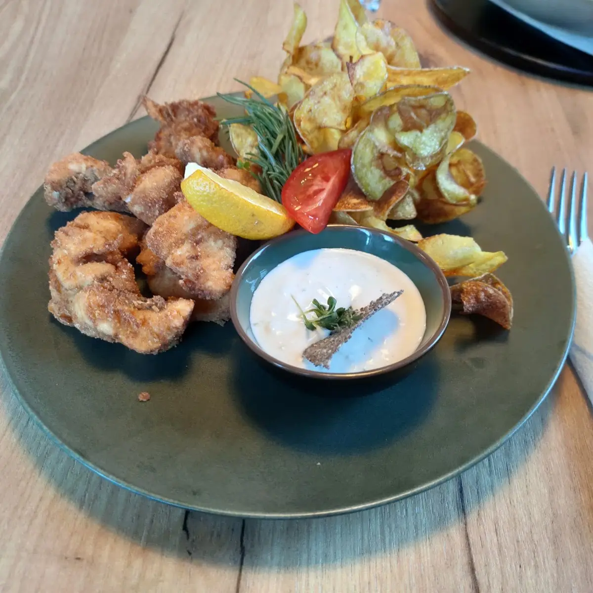 Fish And Chips Auf Steirisch