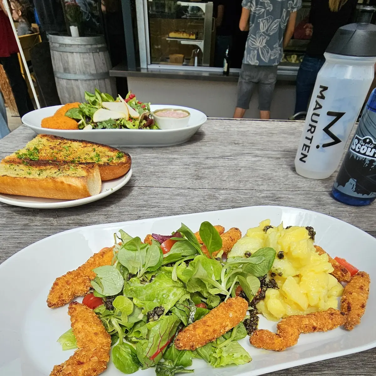 Backhendl Salat