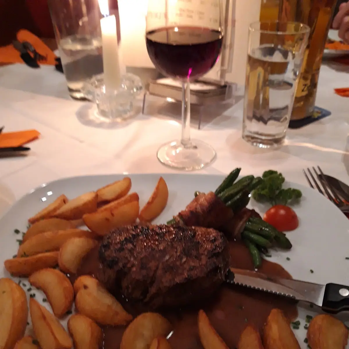 Filetsteak M Speckbohnenbinkerl