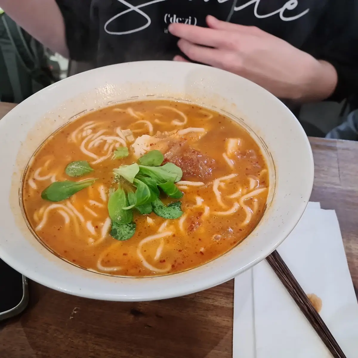 Kimchi Nudelsuppe