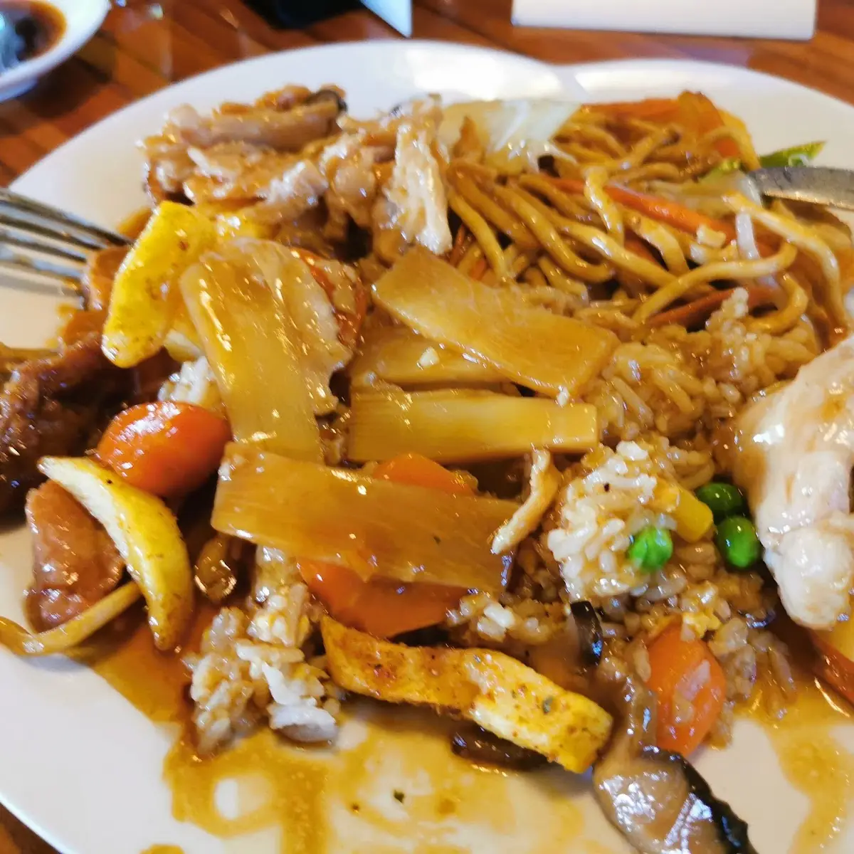 Gebackenes Hühnerfleisch