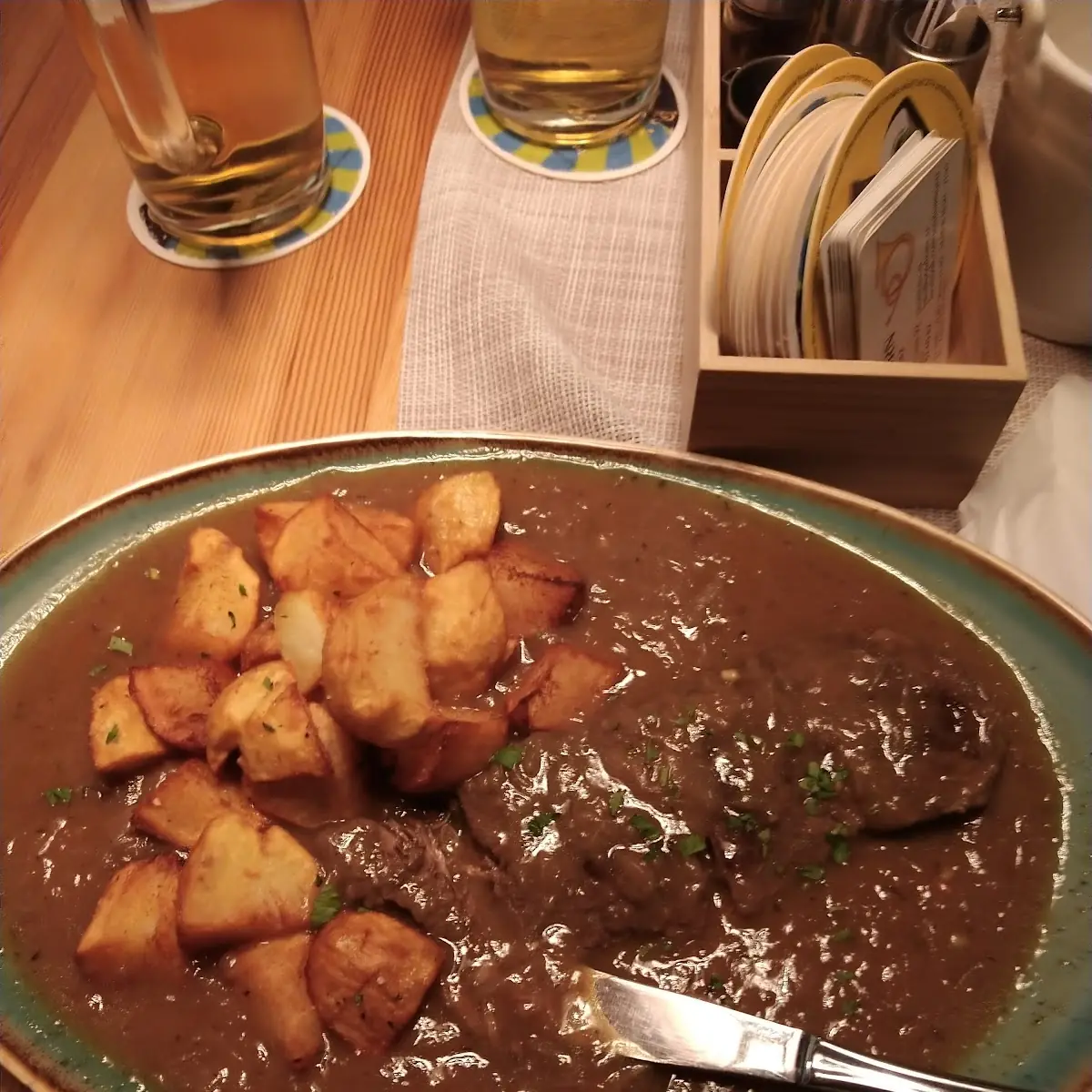 Zwiebelrostbraten