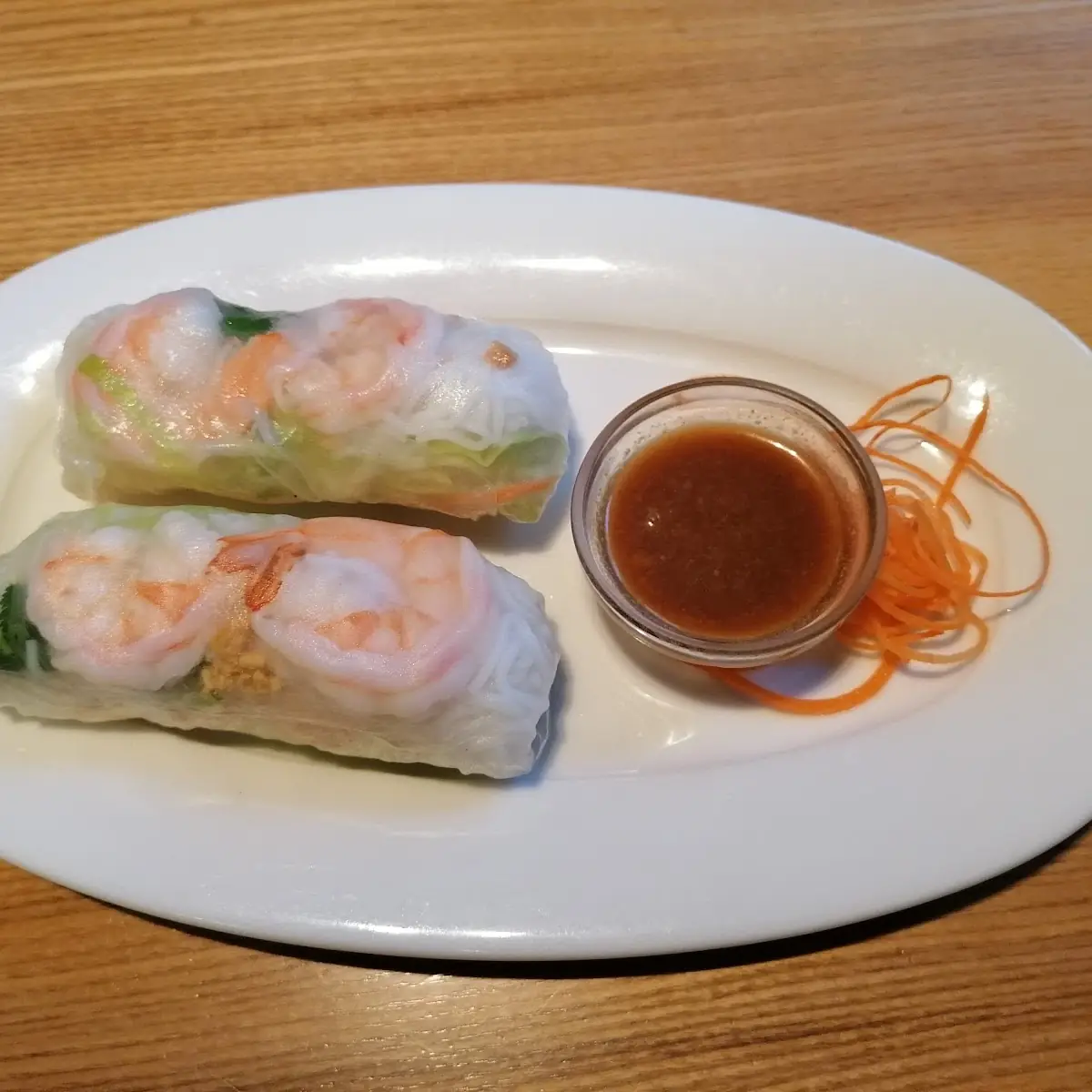 Kalte Vietnamesische Schrimprolle