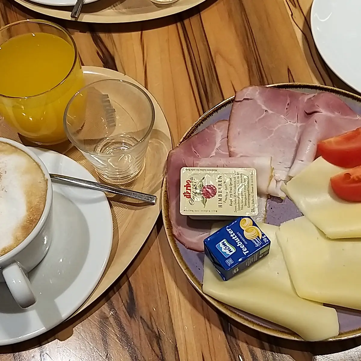 Frühstück Mit Schinken