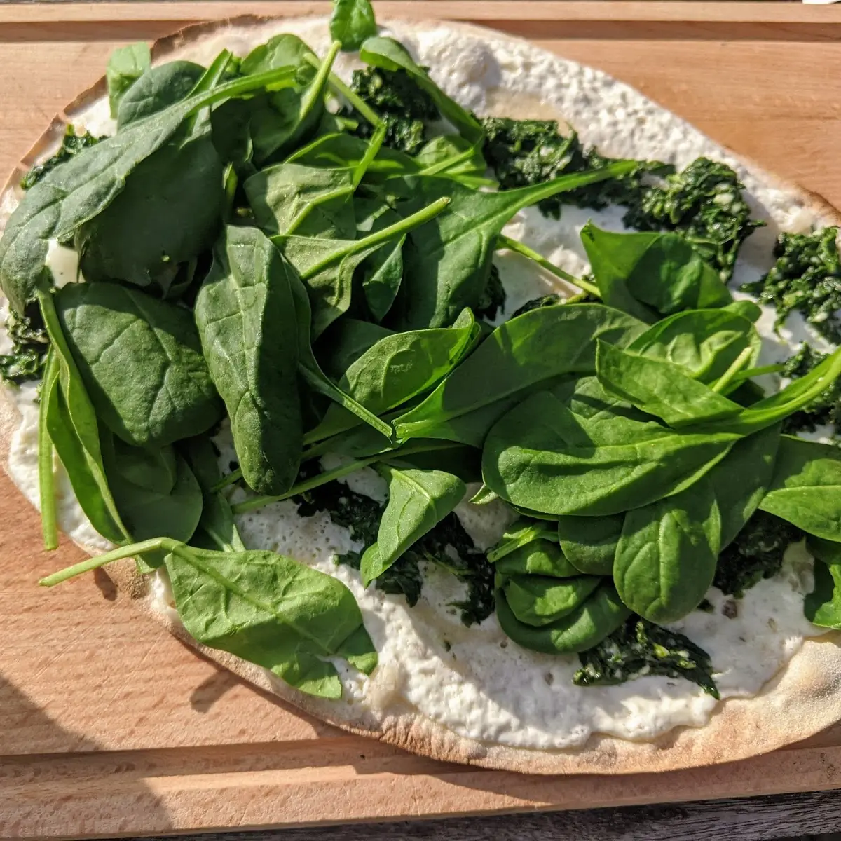 Feuerfleck Spinat Und Schafkäse