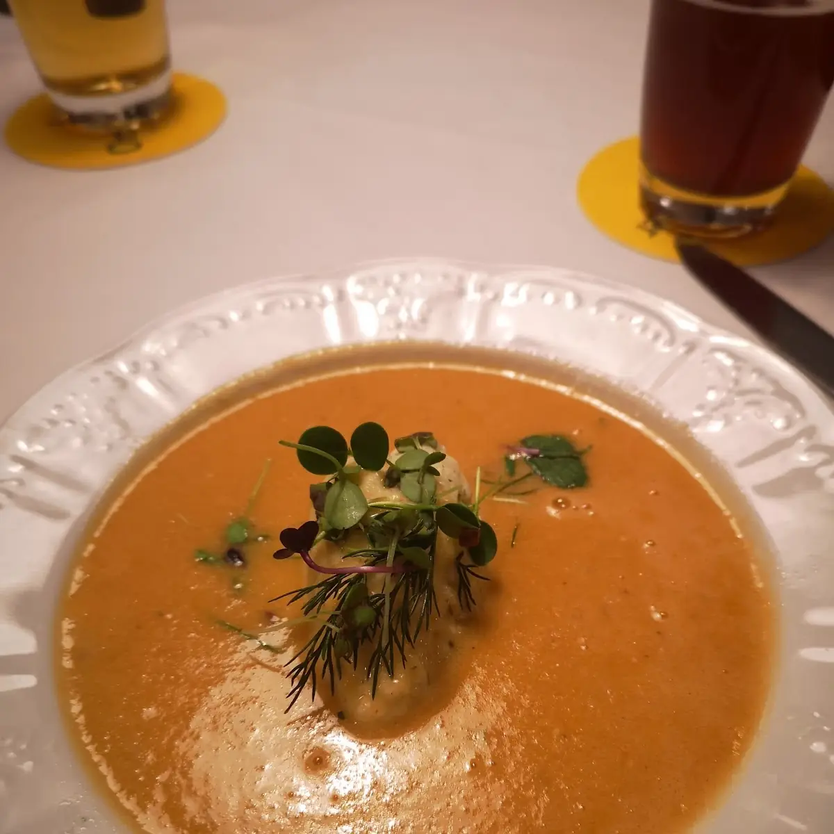 Lachscreme Suppe