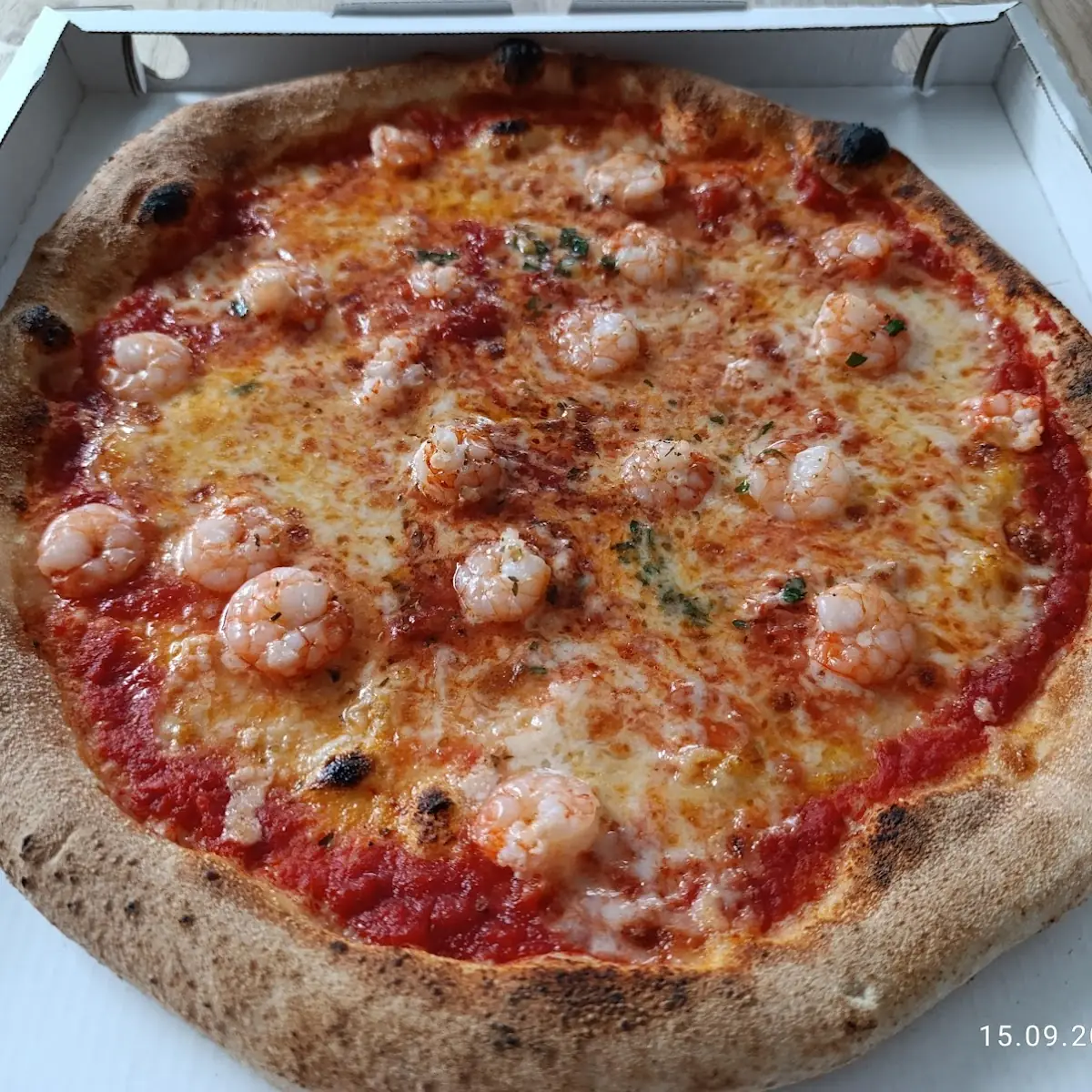 Pizza Gamberretti