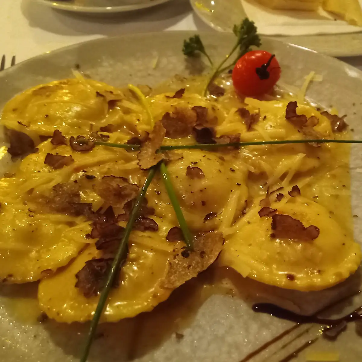 Trüffel Ravioli