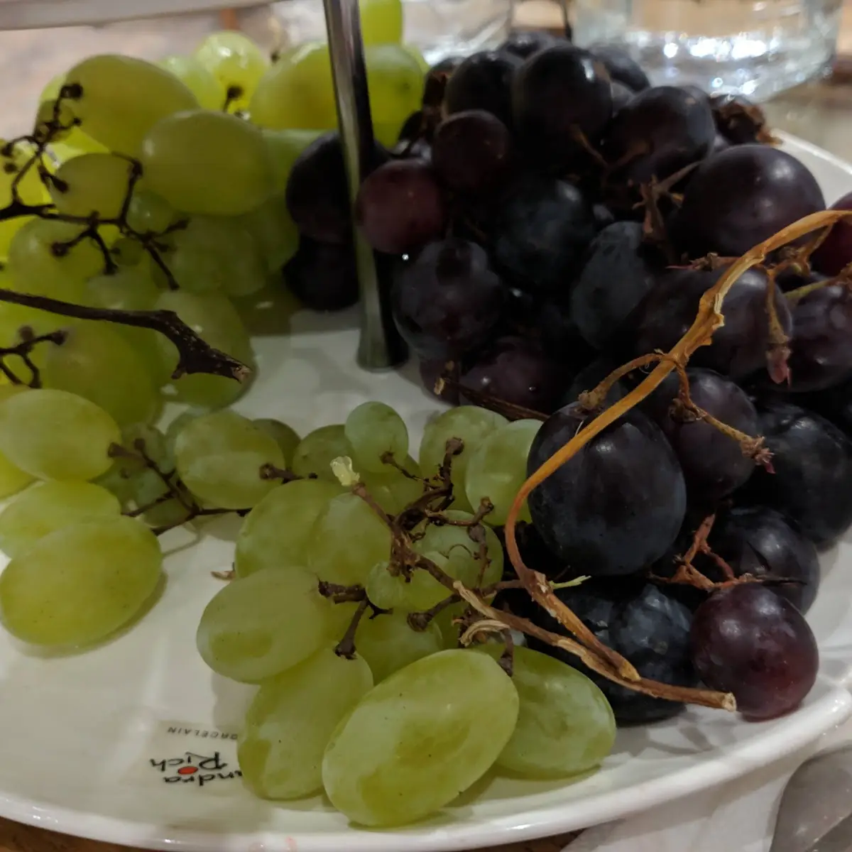 Trauben Rot Und Weiß Trauben