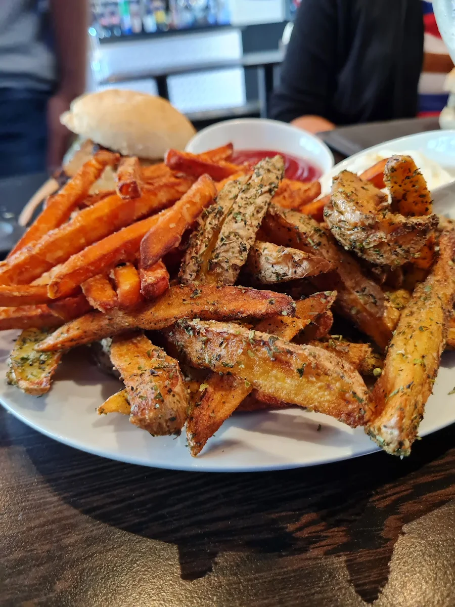 Sweet Potato Wedges & Potato Wedges