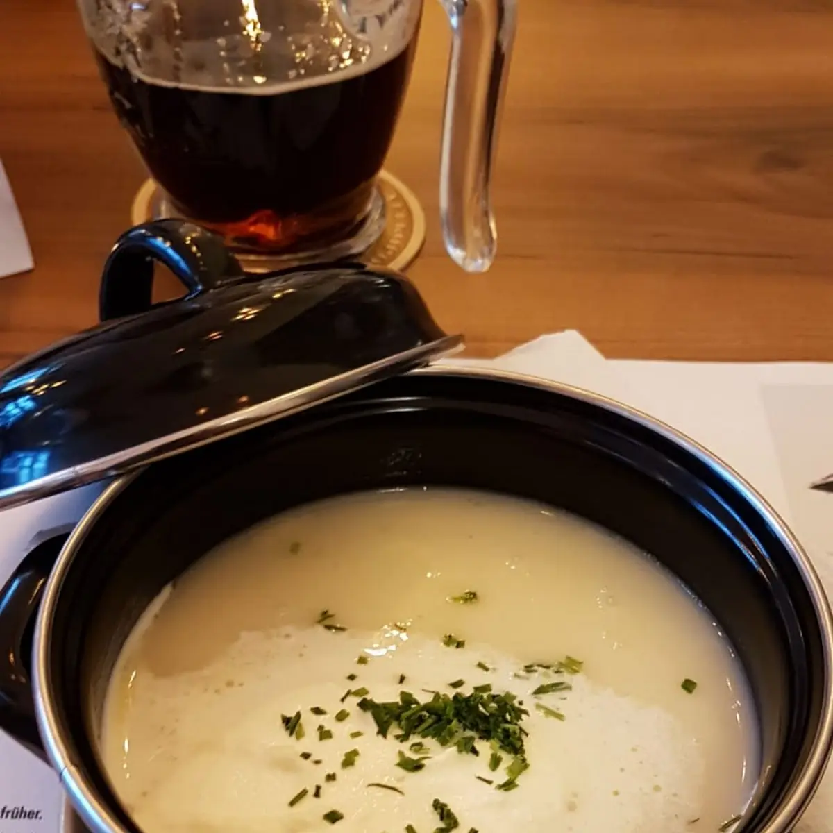 Spargelcremesuppe