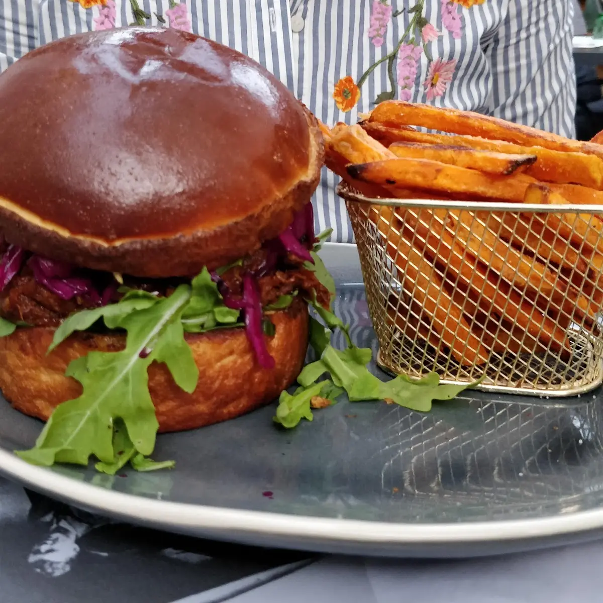 Süßkartoffelpommes