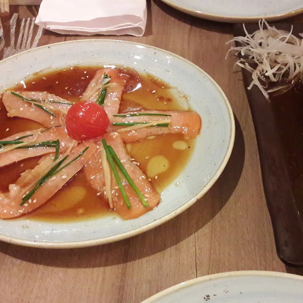 Yellowtail Tuna Sashimi