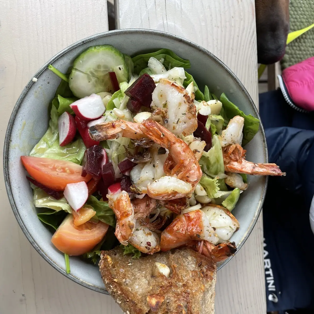 Salat Mit Garnelen