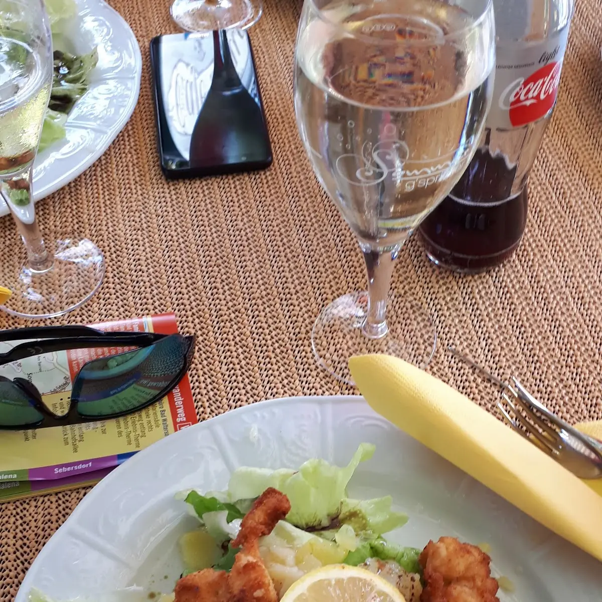Salat Mit Backhändl