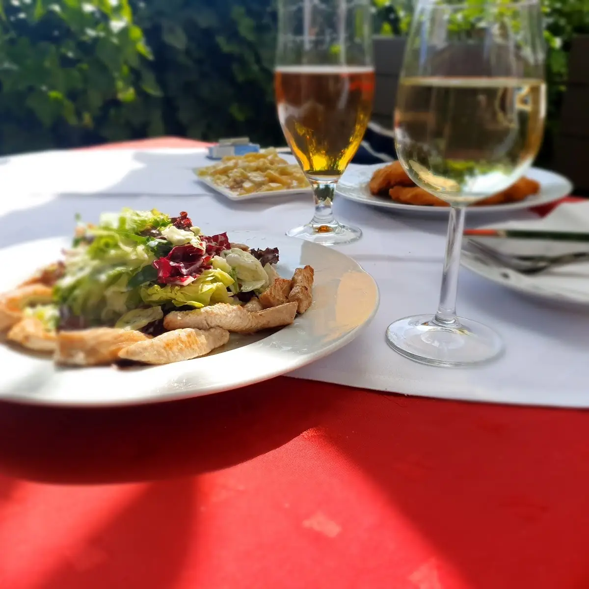 Salat Mit Putenbrust