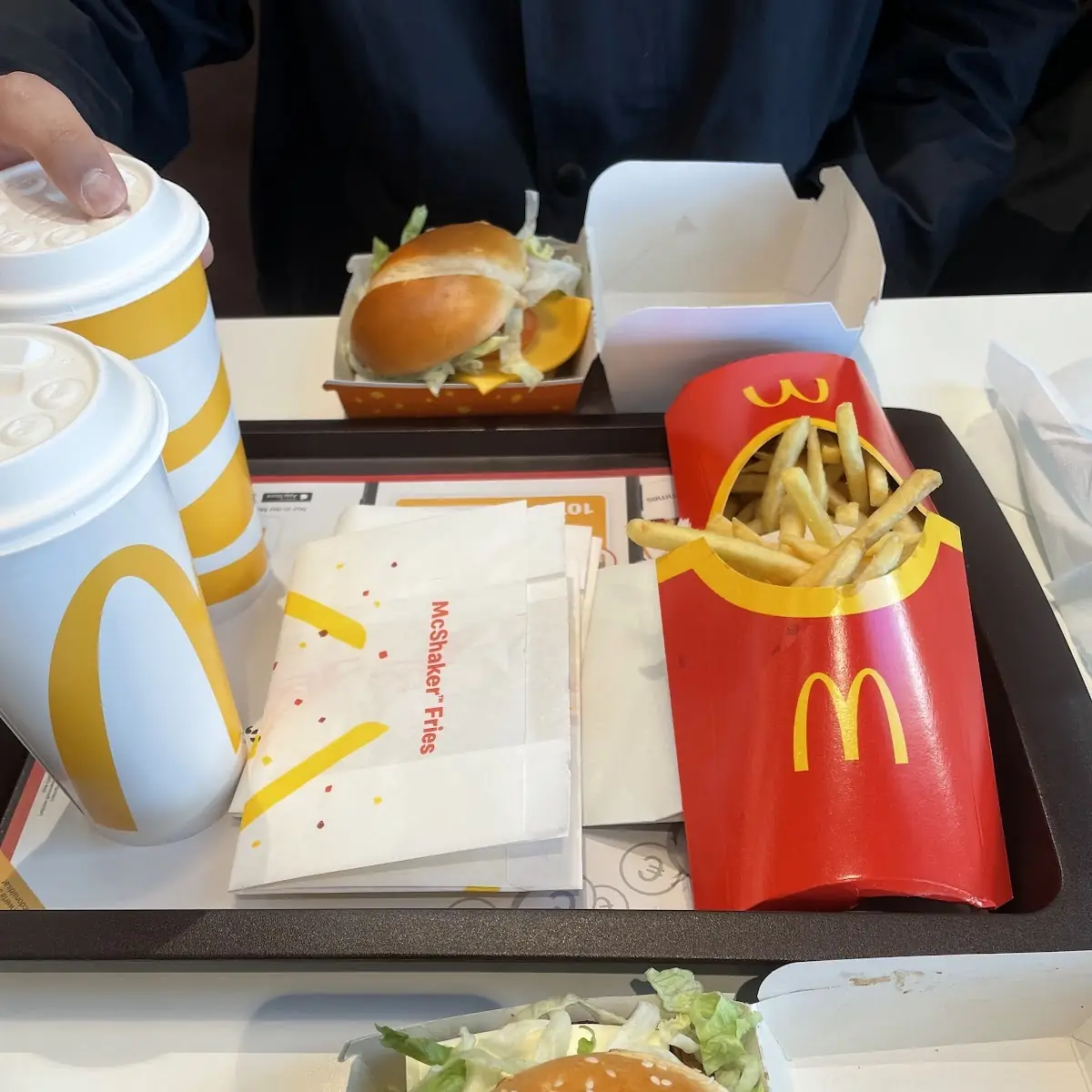 Big Mac Menü Cheeseburger