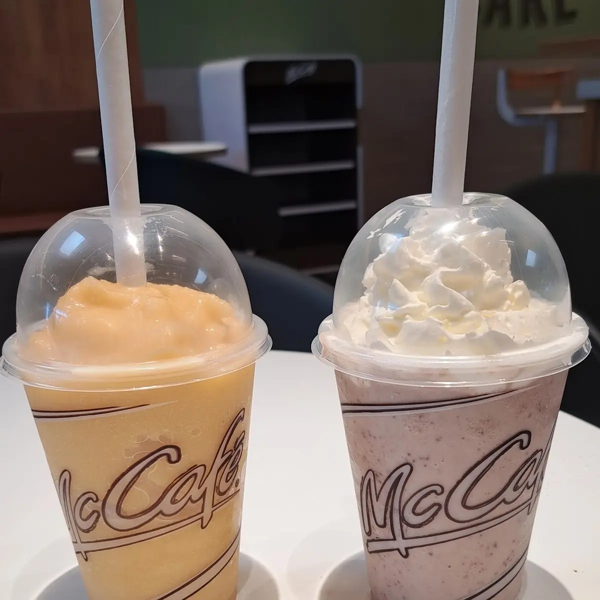 Pick Up Frappe & Exotic Mango Crush
