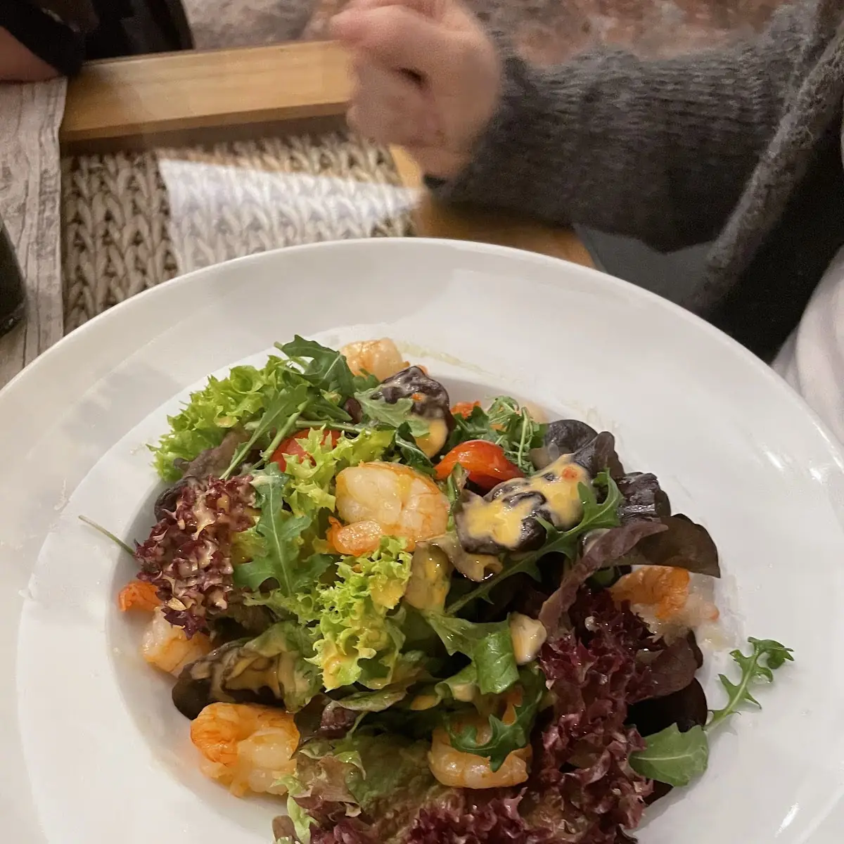 Salat Mit Shrimps