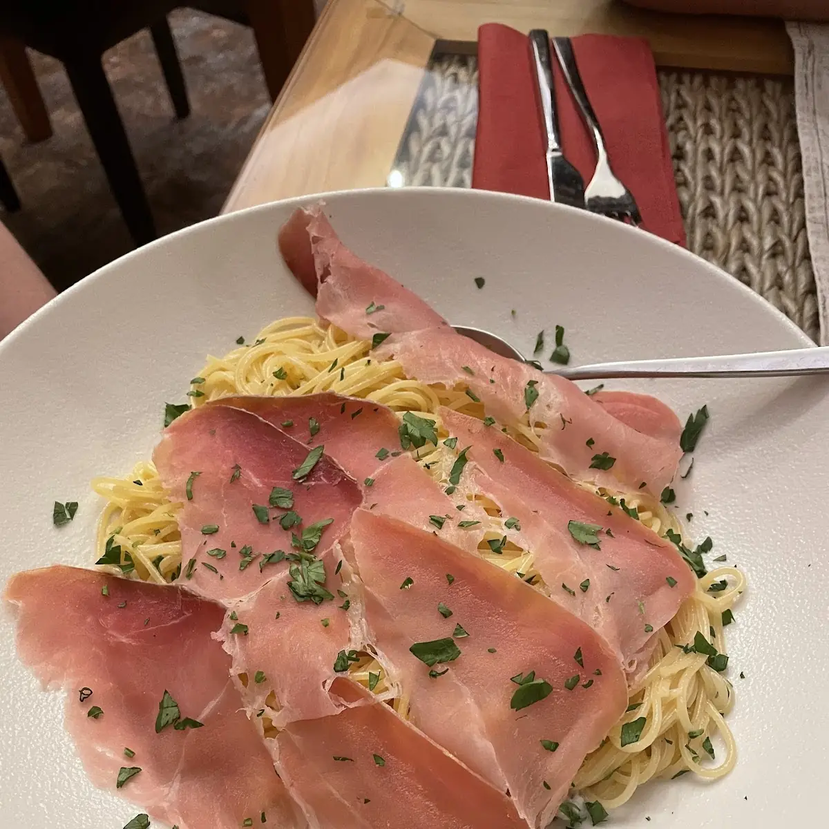 Spaghetti Parma