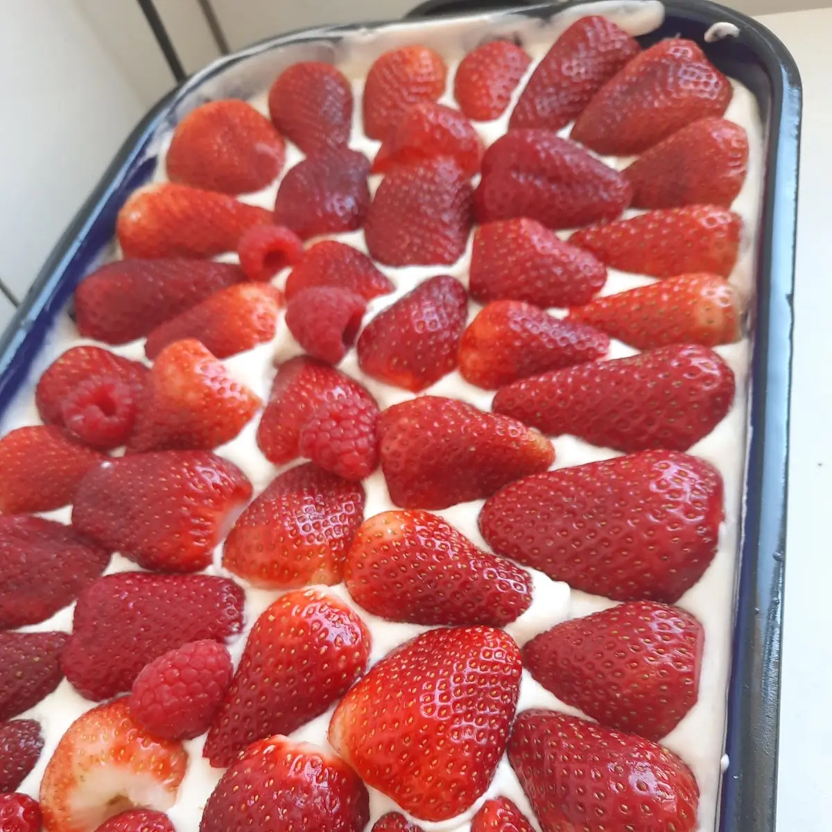Erdbeerschnitte