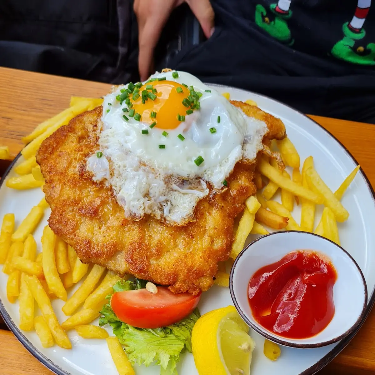 Bergsteiger Schnitzel