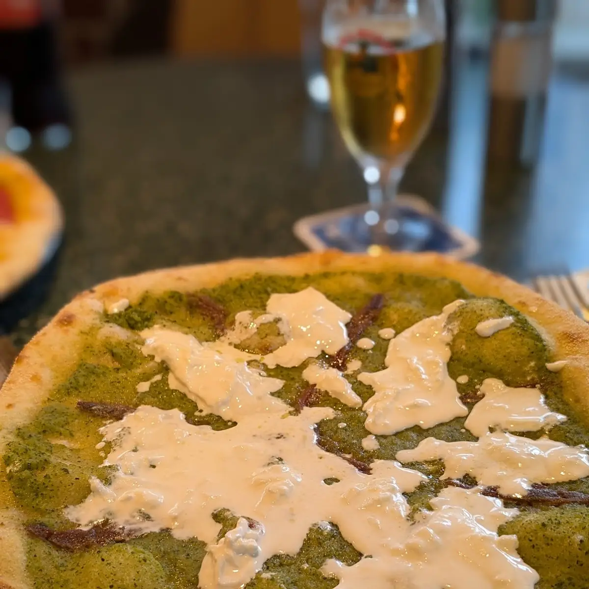 Pizza Von Crema Zucchine
