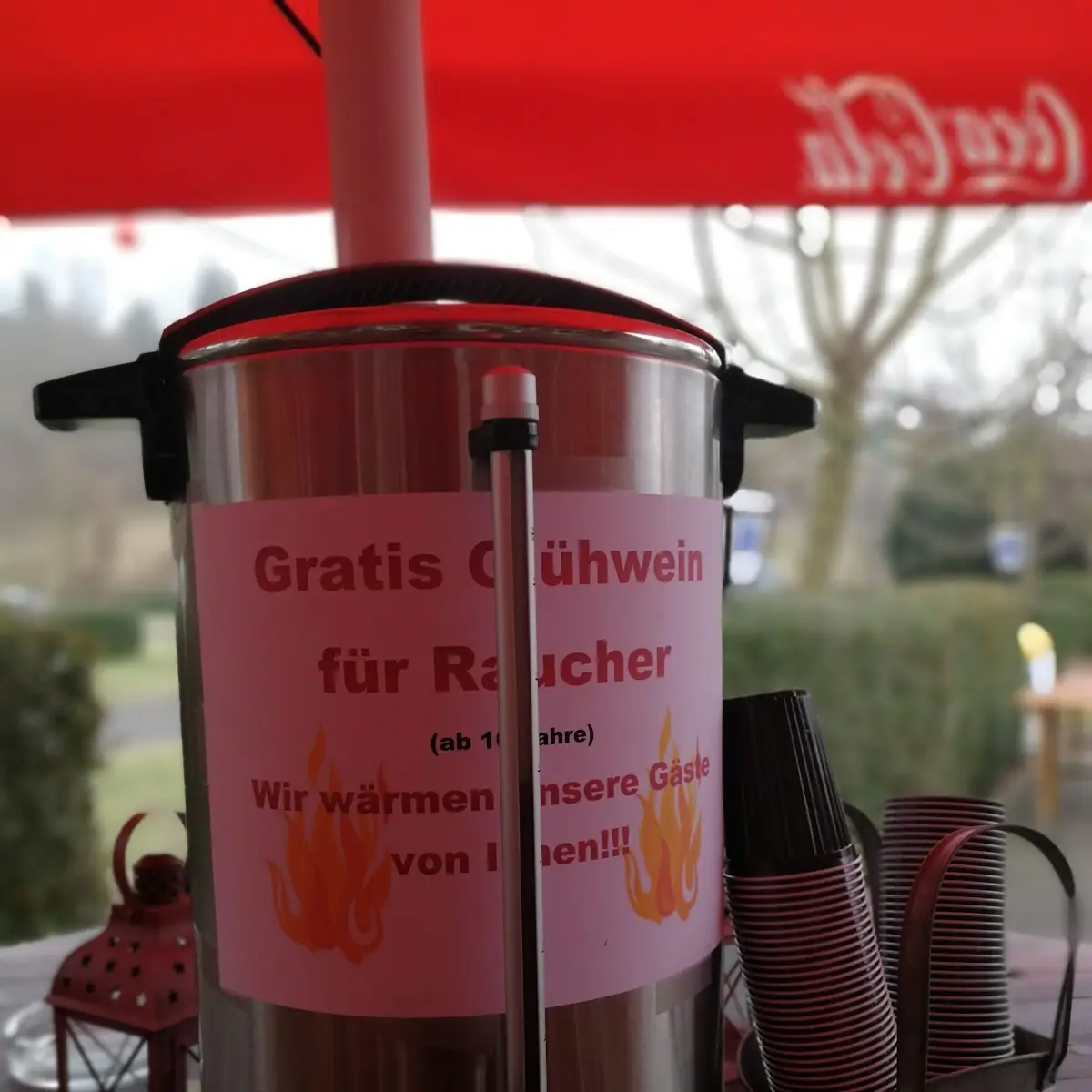 Für Raucher Gratis Glühwein