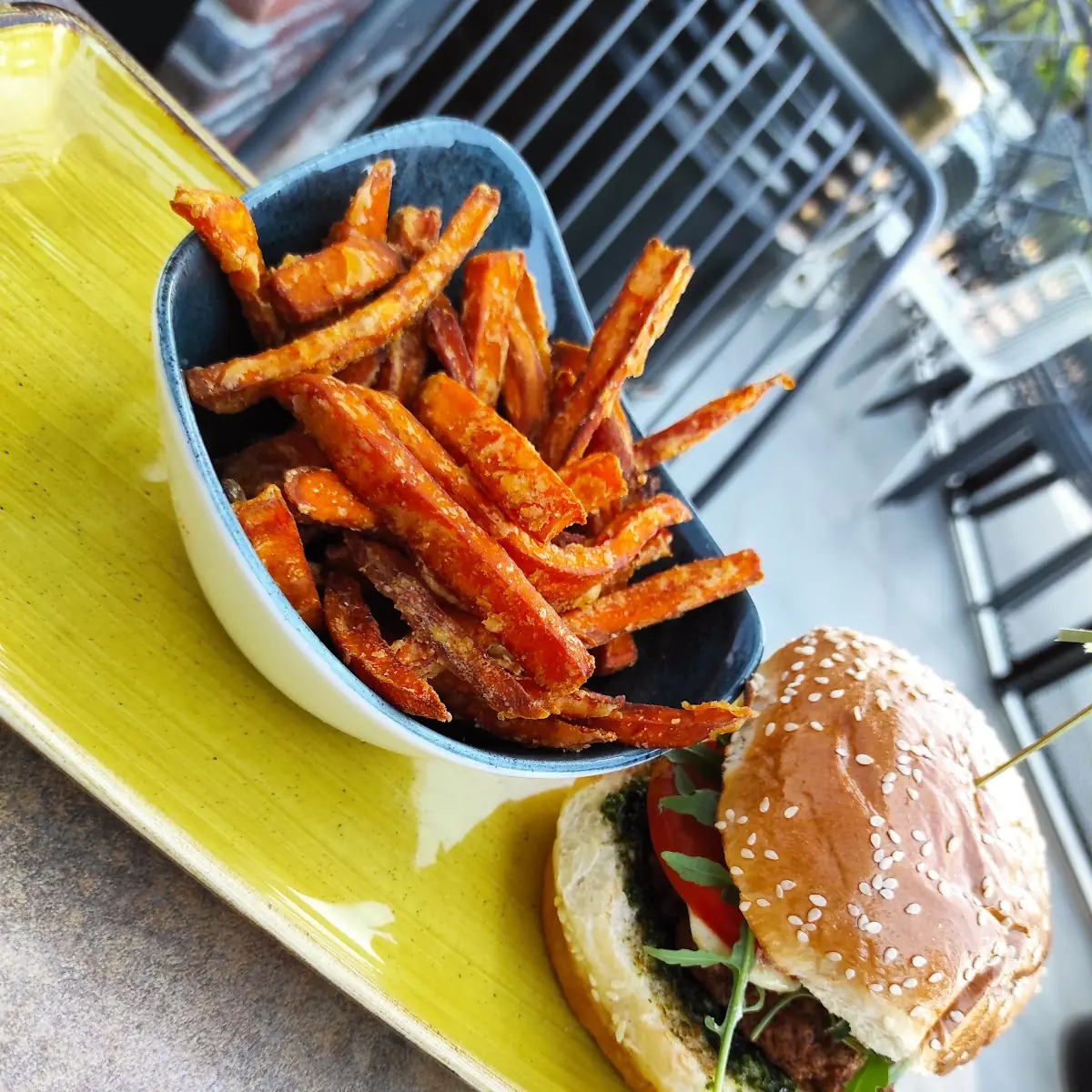 Süßkartoffel Fries