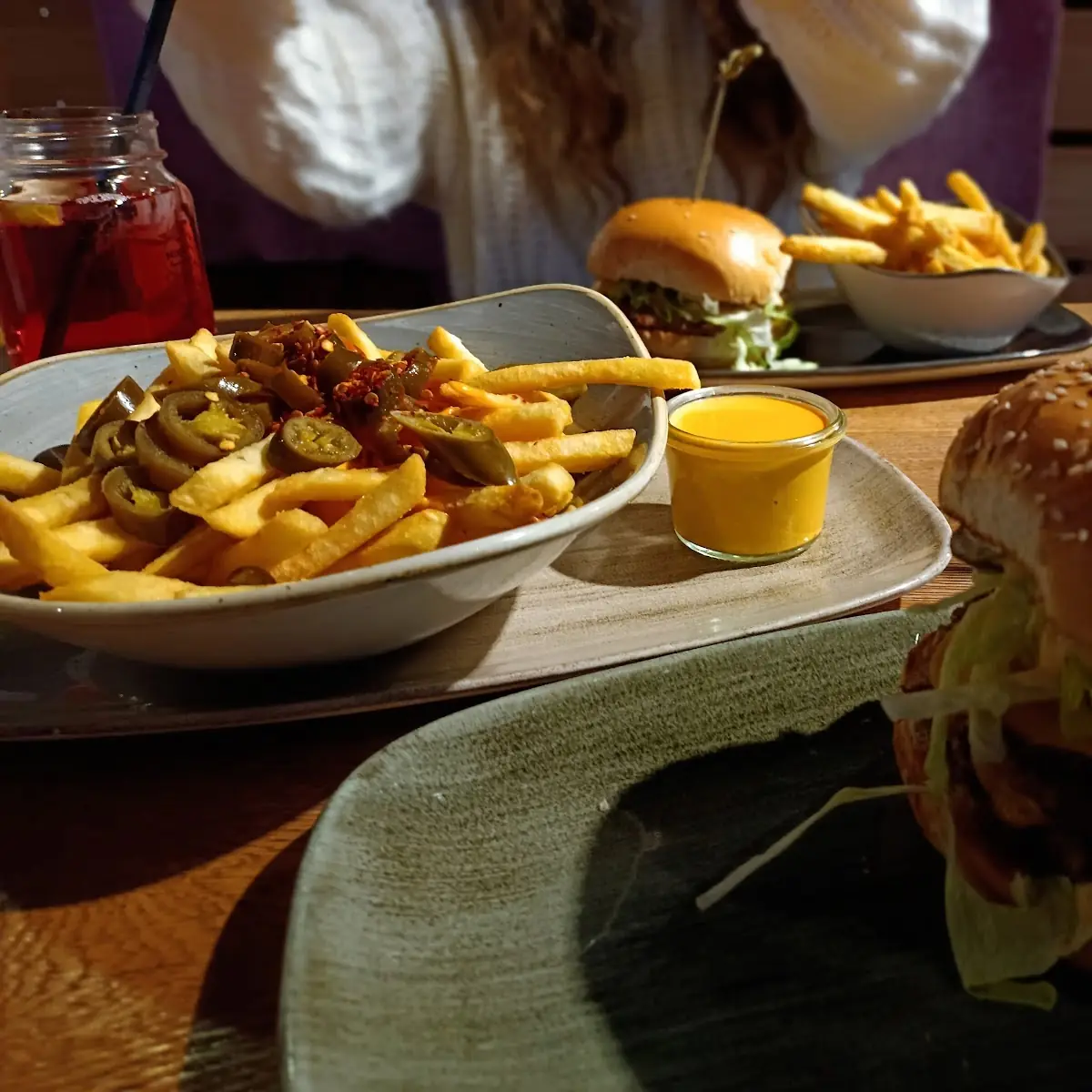 Vegetarier Burger Mit Süßkartoffel