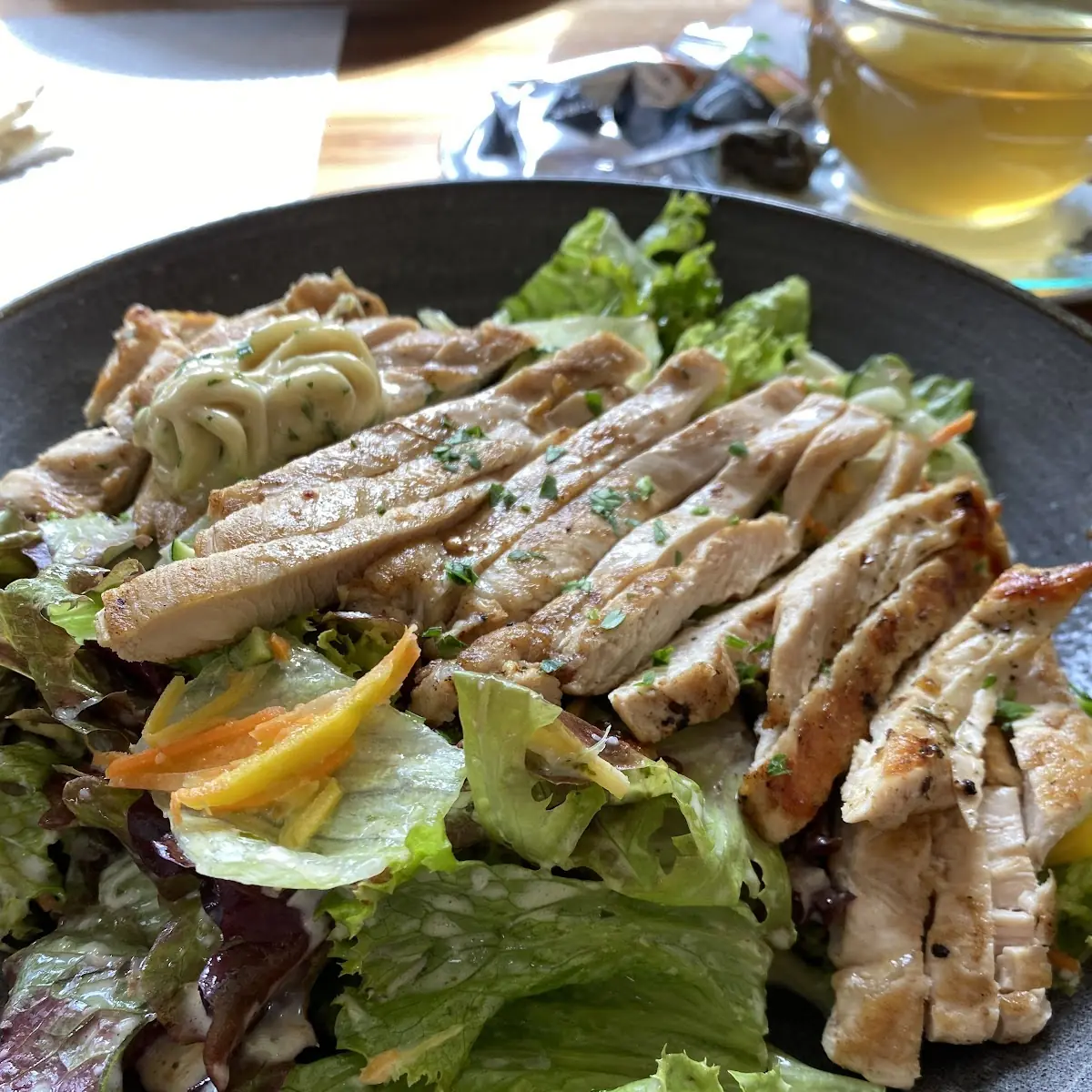 Salat Mit Gebratener Putenbrust