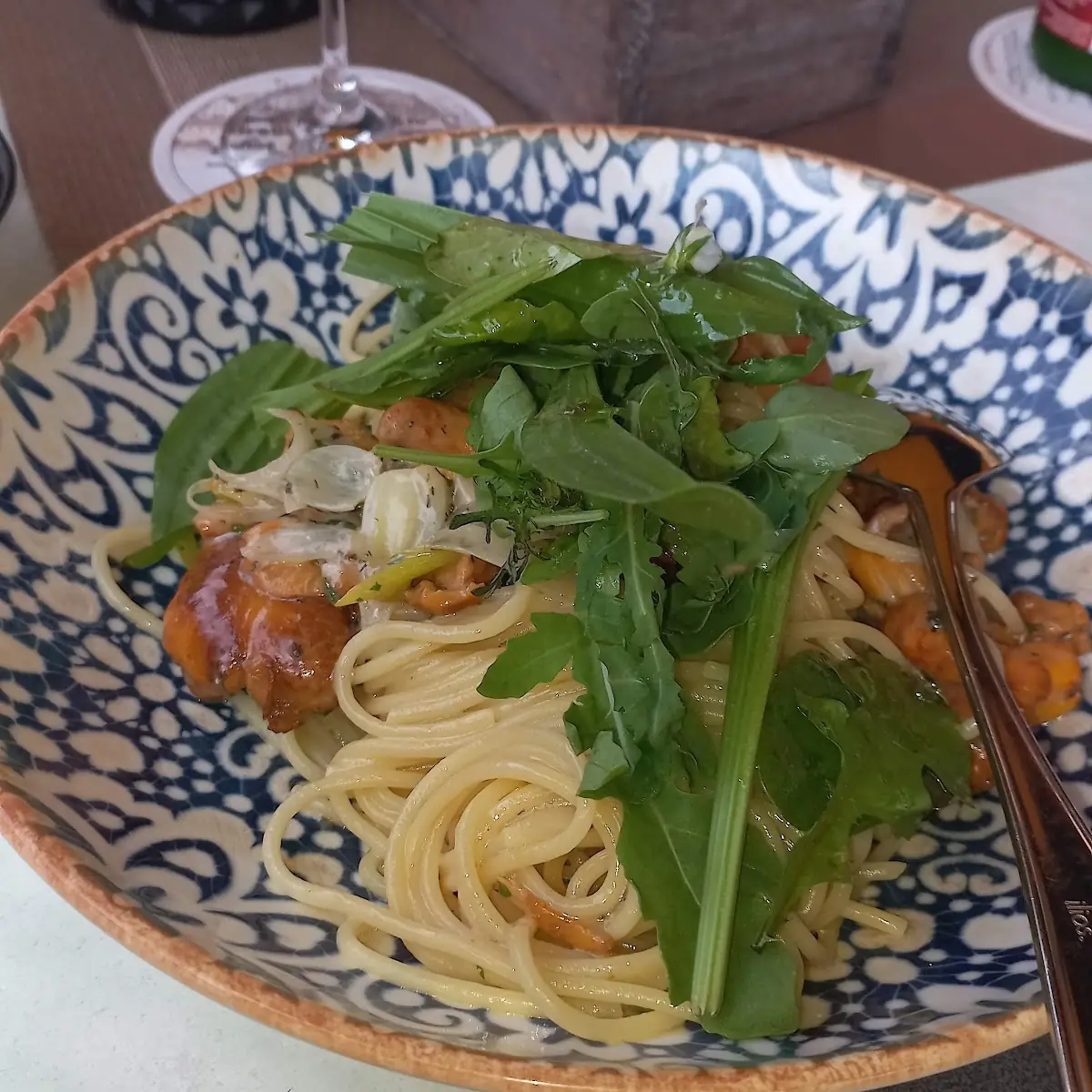 Spaghetti Mit Eierschwammerln