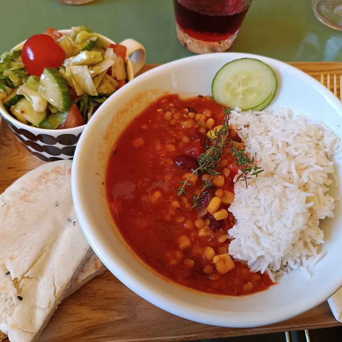 Chili Sin Carne Menü