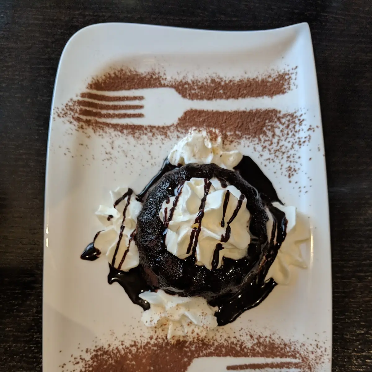 Heißer Schokokuchen