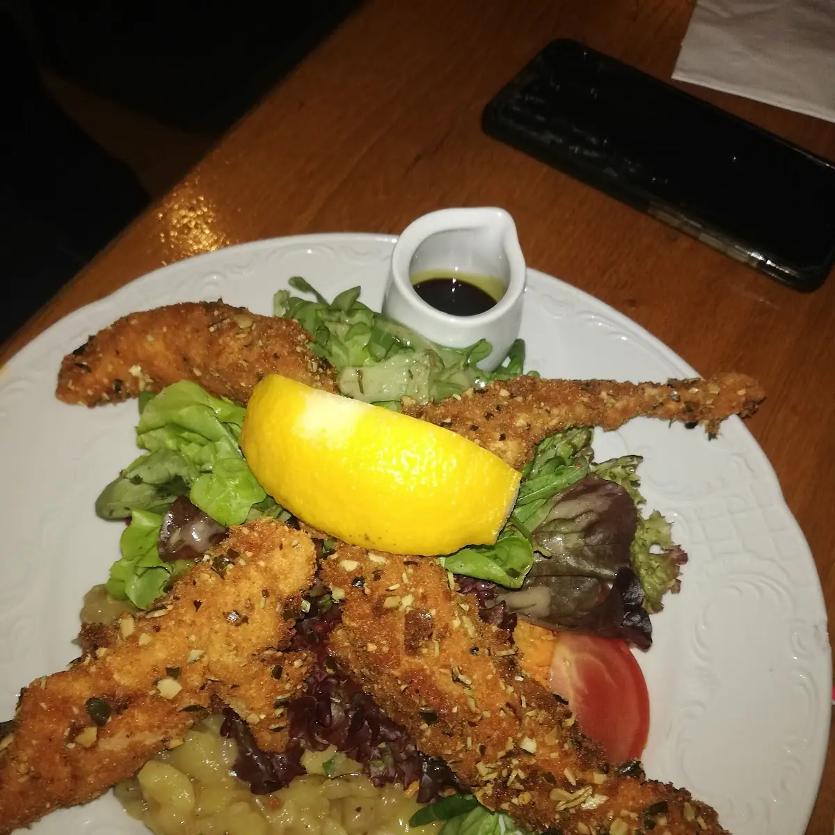Backhendlsalat