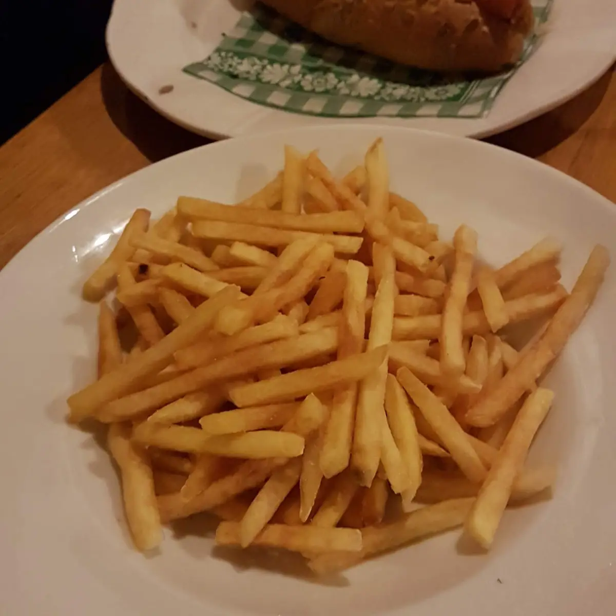 Pomfri In Hot Dog