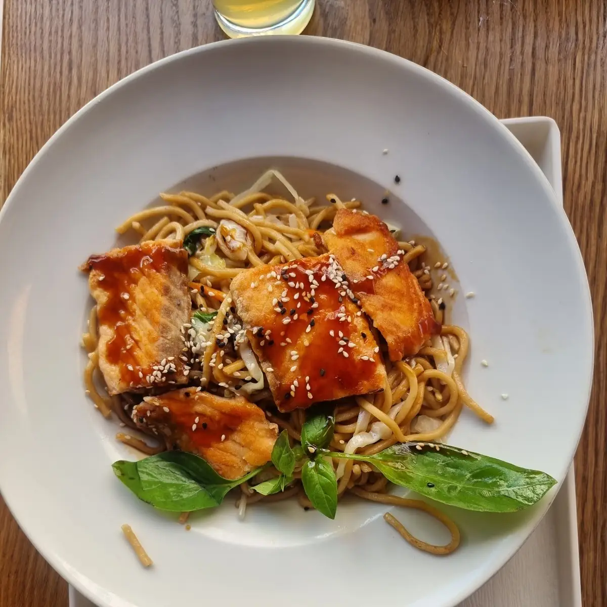Lachs Teriyaki Mit Gemüse
