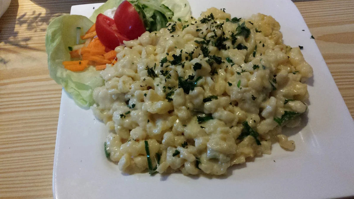 Schinkenspätzle