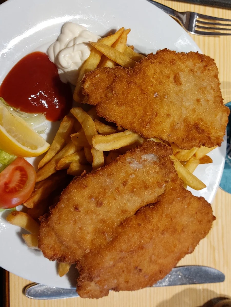 Wiener Schnitzel Mit Pommes