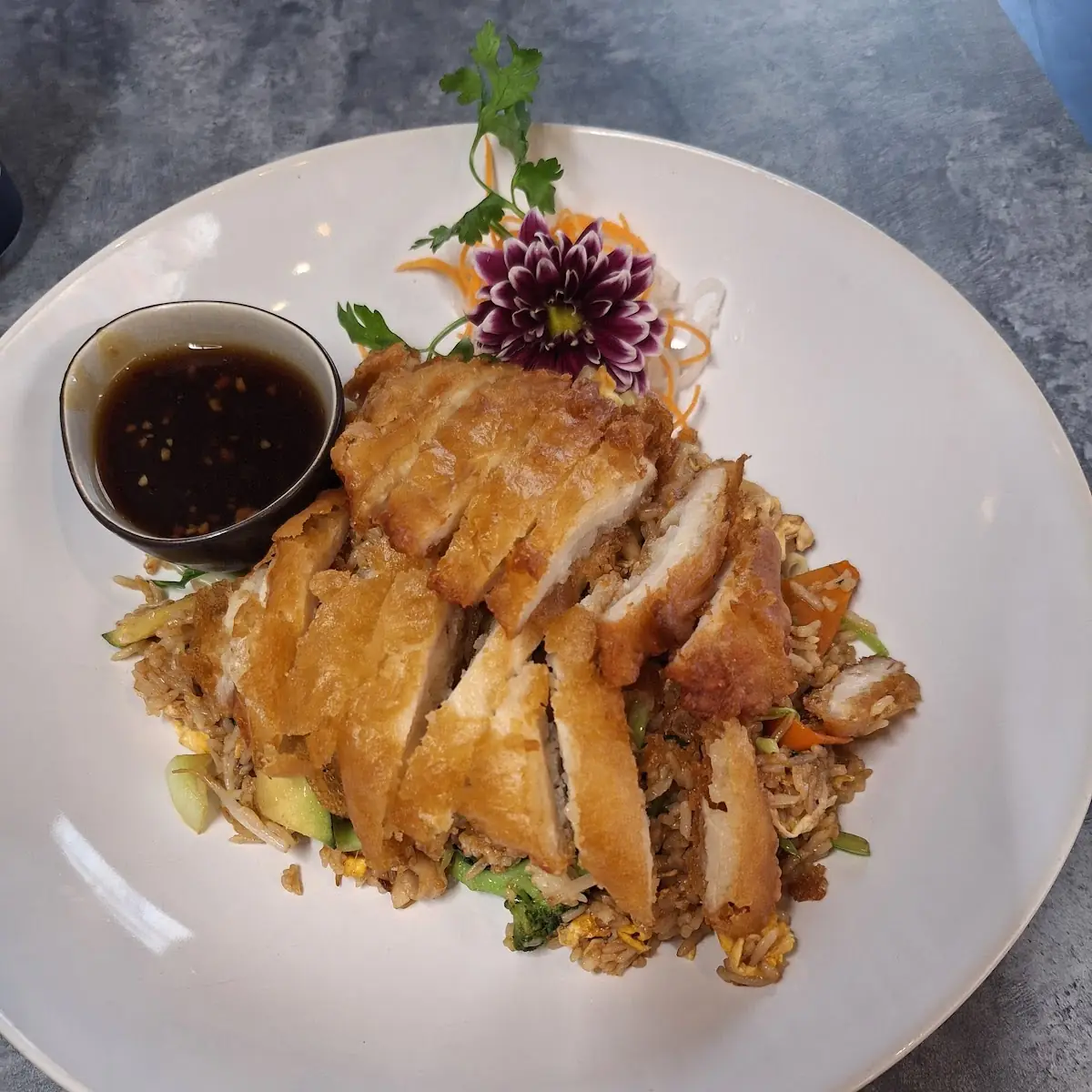 Singapore Chicken Scharf