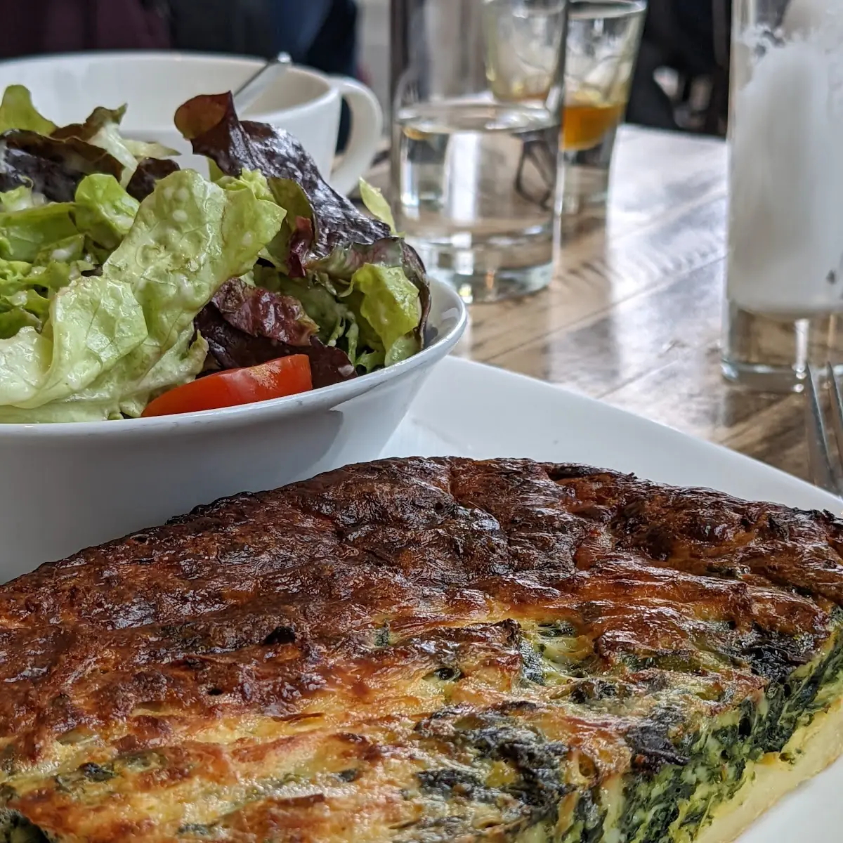 Spinach Quiche