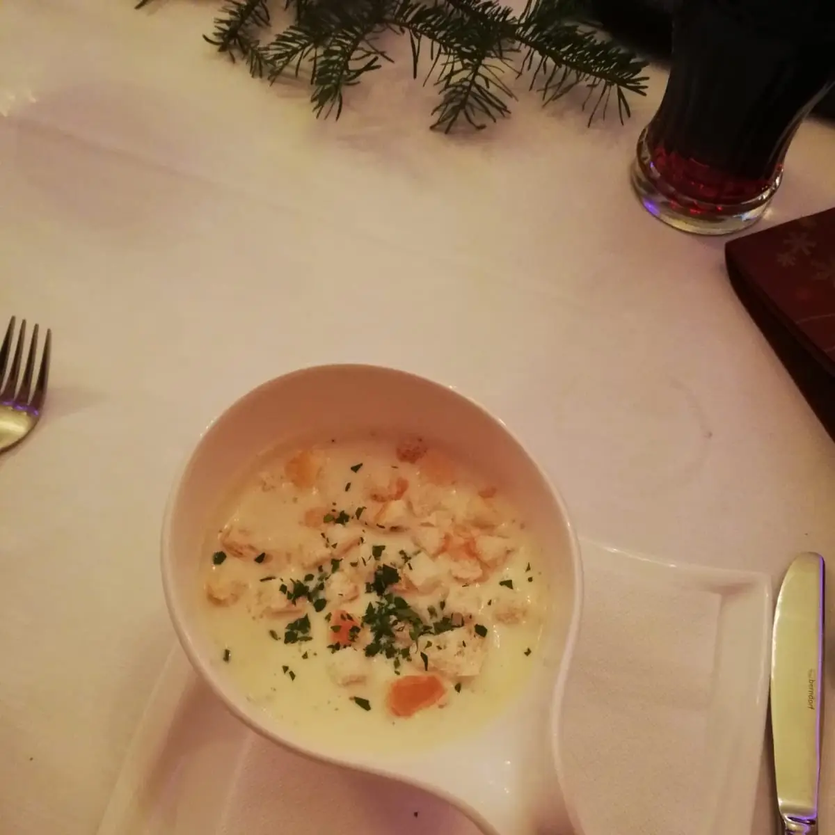 Spargelcremesuppe