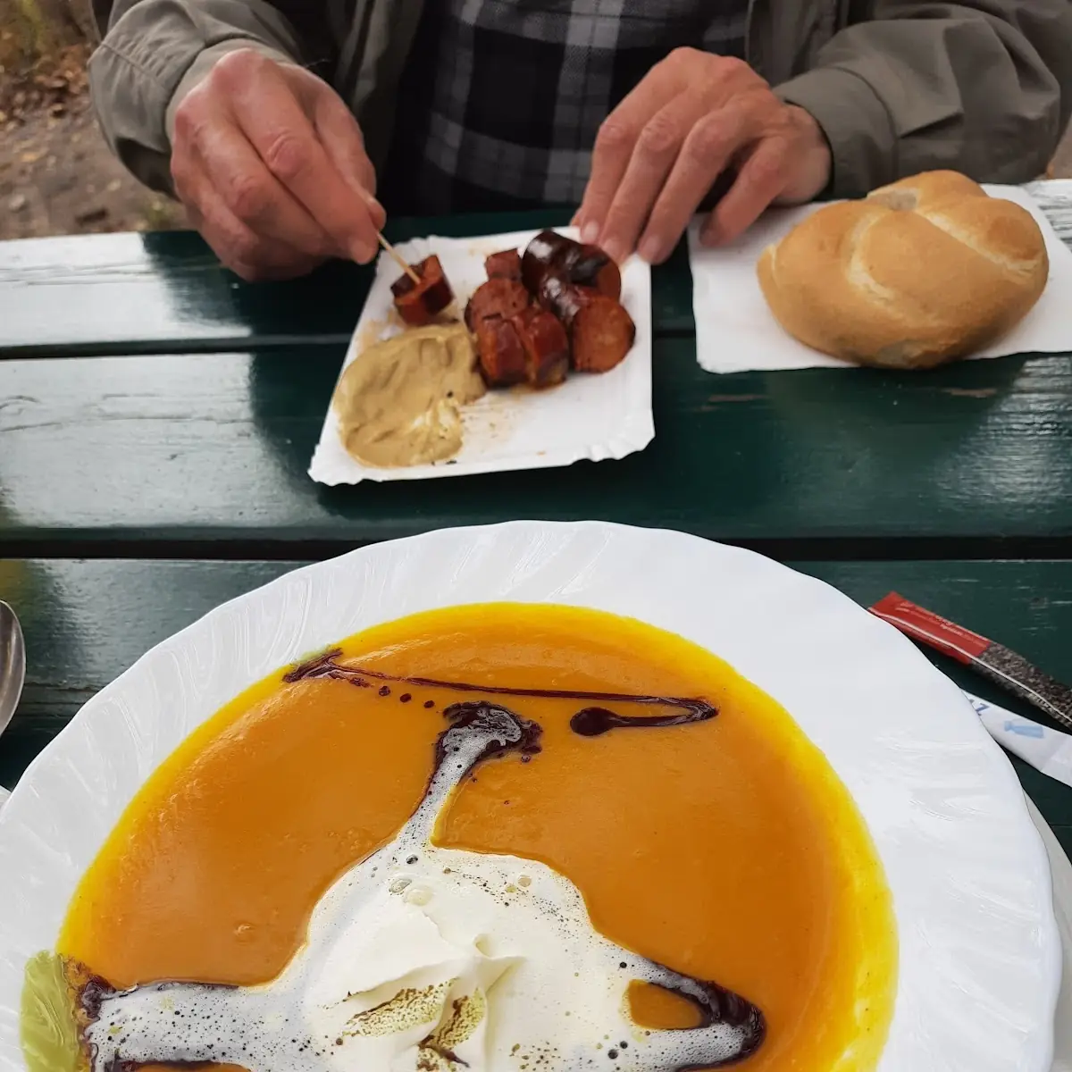 Kürbiscremesuppe