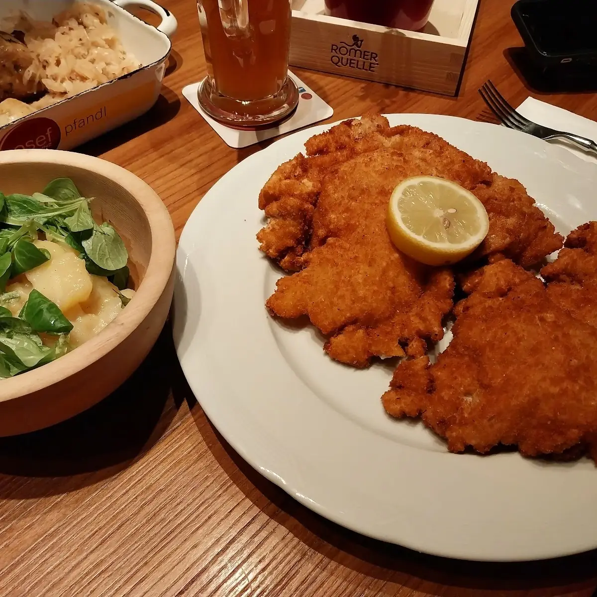 Wiener Schnitzel Mit Kartoffeln